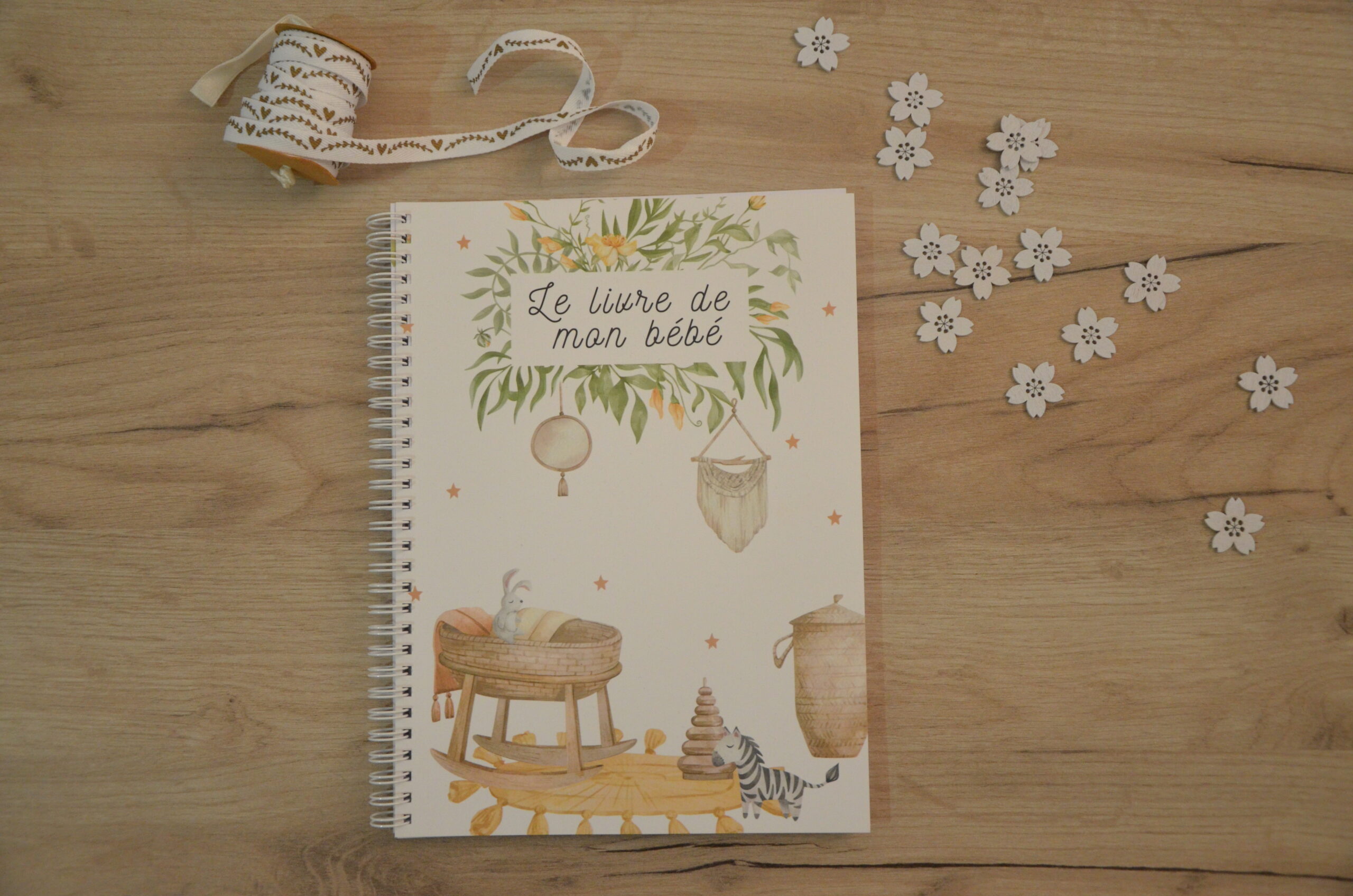 Carnet "Le livre de mon bébé" - Mes Années Vintage